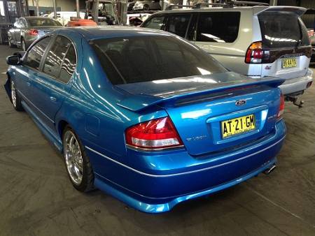 2002 FORD BA FALCON XR6 TURBO WITH CHROME WHEELS